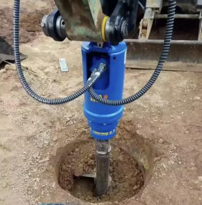 Hydraulic Earth Auger for Post Hole Digging Operations