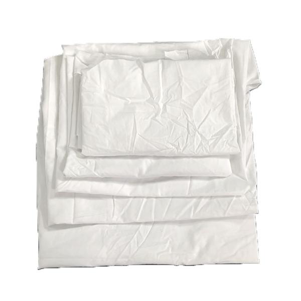 Regular Size White Bed Sheet Rags 100% Cotton sheeting Rags Textile Waste Recycled Cotton Cloth Industrial Cleaning Rag