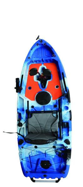 10ft Sit On Top Single Person Wild Water Fishing Kayak With Deluxe Seat And Fishing Find Hole