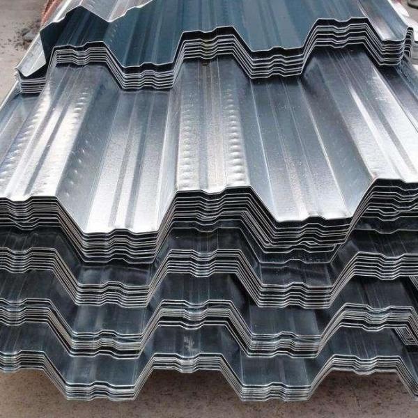 SGCC Galvanized Corrugated Roofing Sheet With High Hardness For Flexible Warehouse