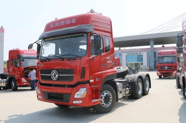 Dongfeng Semi Trailer Tractor Head Truck 10 Wheel 6X4 Tractor Head Trailer