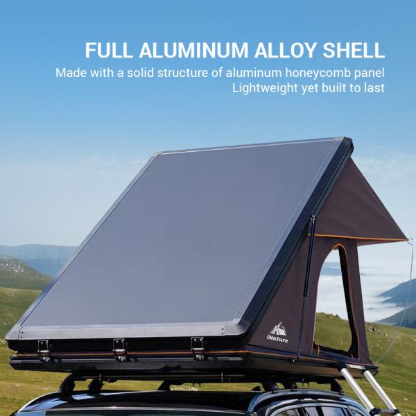 Customized Light Weight Car Roof Tent Overland 4x4 For 2 People