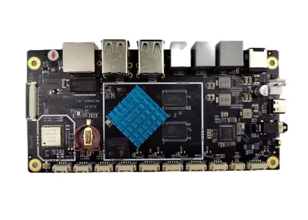 P08 Tarjeta base para la escala electrónica de IA RK3568 Tarjeta integrada de cuatro núcleos Cortex-A55