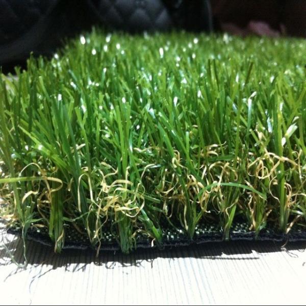 40mm Indoor Grass Mat Floor Coverings  For Play Areas / Recycled Artificial Turf