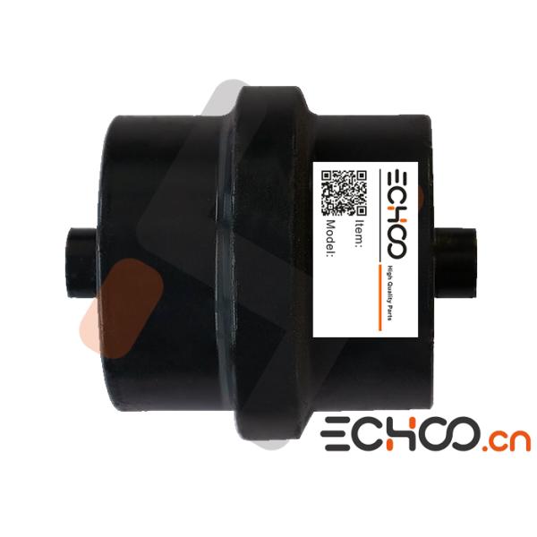 Mini rodillos negros del excavador PC18 para el mini excavador de KOMATSU de alto impacto