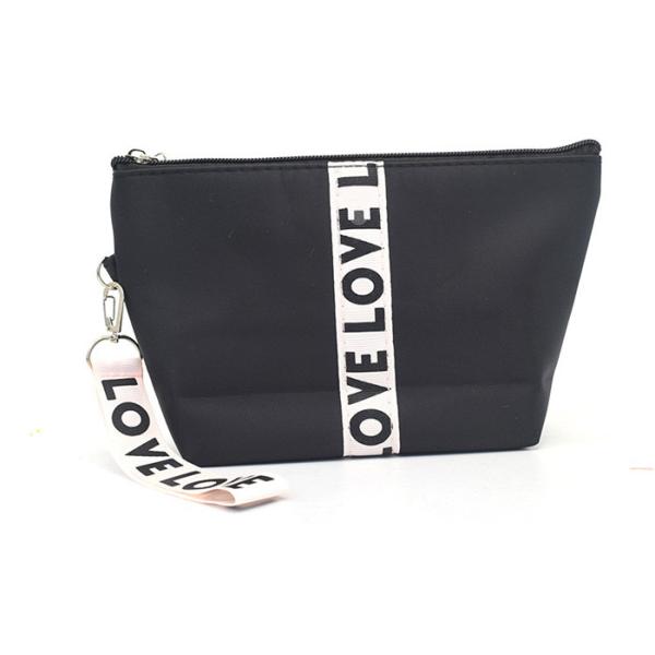 Удобная застегнутая на молнию косметическая сумка нося организатора/перемещения