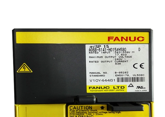 Fanuc AC Servo Amplifier A06B-6141-H015#H580 3 Phase 283-339V 13.2KW