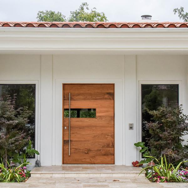 Interior Aluminium Pivot Entrance Doors