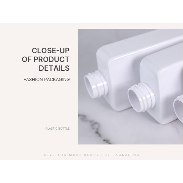 bouteille rectangulaire de l'ANIMAL FAMILIER 200ml avec la couleur adaptée aux besoins du client par pompe de lotion