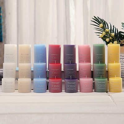 Colorful Cylindrical Wedding Hotel Party Christmas Snowflake Cheap Orange Lvory Flameless Led Wax Tall Pillar Wax