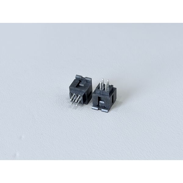 2.00mm Pitch 2×2 Pin Header Connector, Tin-Plated 100µ”, PCB Through-Hole Pin Header for Electronic Signal & Power Applications