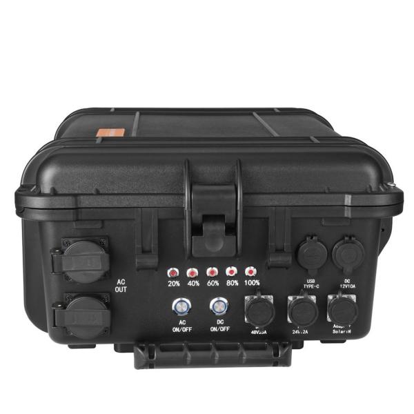 3000W Pure Sine Wave Outdoor Portable Generator for Customizable Communication and Camping