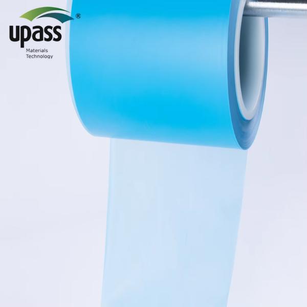 Blue Silicone PE Release Film for Aluminum Tape Roll