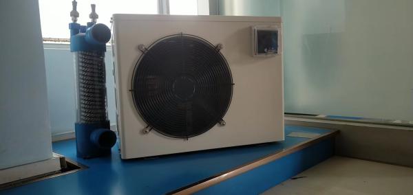 1RT bomba de calor monobloco apenas resfriamento 1P / 220V / 50Hz para casa / lago de peixes