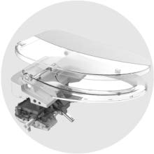 Electric Smart Bidet Intelligent Toilet Seat Cover Anti Bacterial Soft Close Instant Heating