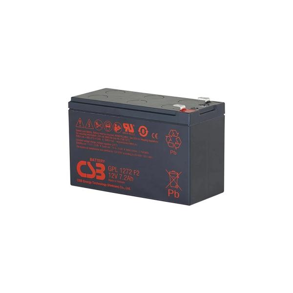 GPL1272 12V 7.2Ah CSB Battery Rechargeable Maintenance-Free Lead Acid Long Life Battery For UPS
