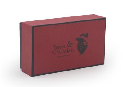 Boîtes de présentation à extrémité élevé de chocolat, boîte-cadeau vides faits sur commande pour des chocolats