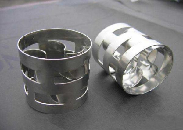 Gas Industry Metal Random Packing Metal Pall Ring Packing High Separation Efficiency