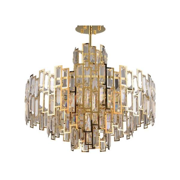 свет ресторана 260V Кристл высоты 100cm Diamater 30cm привесной