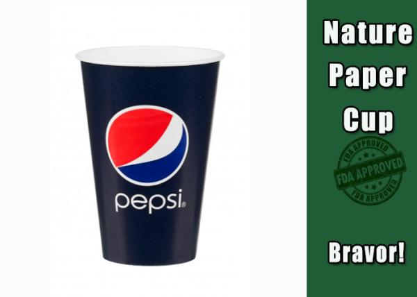 16 Oz Taking Away Iced Coffee Cups With Lids Insulated Food Grade Printing