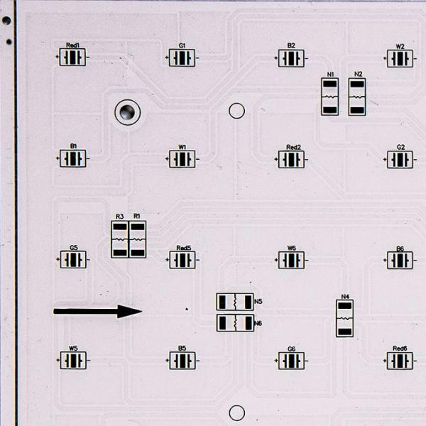 PWB de alumínio tomado partido folheado tomado partido dobro do diodo emissor de luz de Services Of do fabricante do PWB do PWB do cobre único