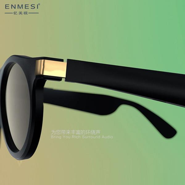 UV400 Wearables UV Protection Sunglasses 120mAh IPX4 Bluetooth Smart Glasses