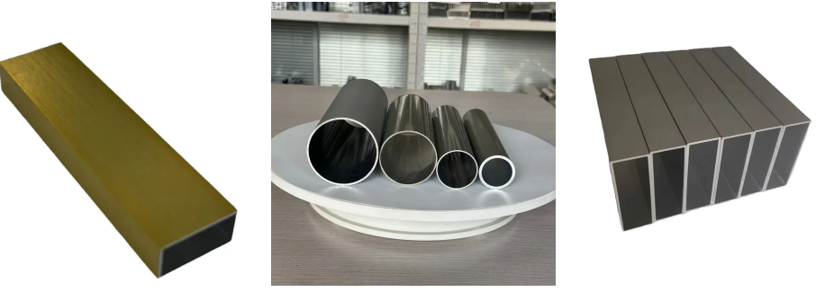 Polished Mirror Finish Aluminum Pipe 20mm OD For LED Lighting Decorative Aluminum Tube
