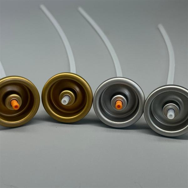 Compact Deodorant Body Spray Valve with Actuator for Travel-Sized Products with Leak-Proof Seal