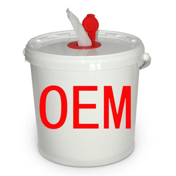 OEM Kill 99.9% Germs Dry Wipes For Hand Wipes Antiseptic 75% Alcohol