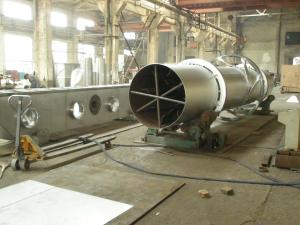 Eficiência elevada giratória do aquecimento de gás natural da máquina de secagem