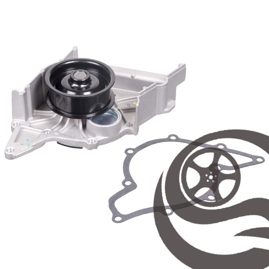 ADVANTA Water Pump for Audi A6 2.7L V6 Turbocharged 2000-2002