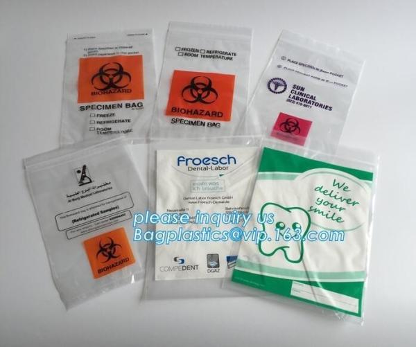 Biodegradable Medical Pill Bags, Zipper Pharmacy Bag, grip seal Pill Pouch, Medicine, Pills, Drugs packaging
