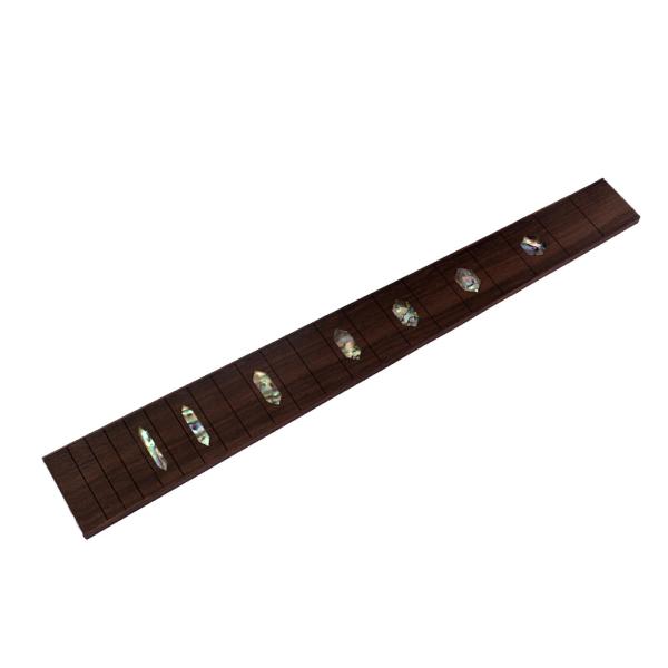 Alnicov Rosewood Bass Guitar Fretboard Сапель инкрустированный с шестиугольными маркеры