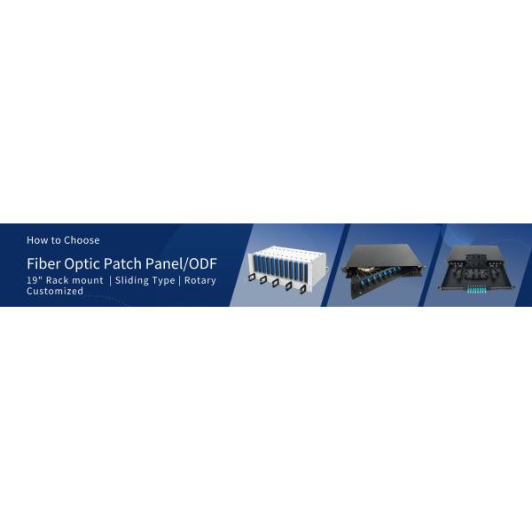 Fiber Optic patch panel 12 Port SC Simplex Rotary 1U 19