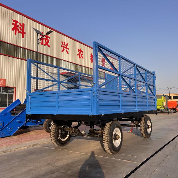 Operational Flexibility Agriculture Farm Trailer 0.5t-20t Loading with Tires Four Core Configurations for Operational Flexibility