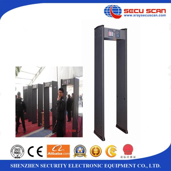 AT-IIIA 6 zones walk through security metal detectors at airports can detect a bullet