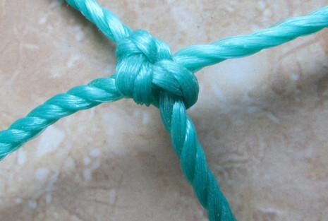 Green Outdoor Barrier Netting For Stadium Protection PE Knotted Feature