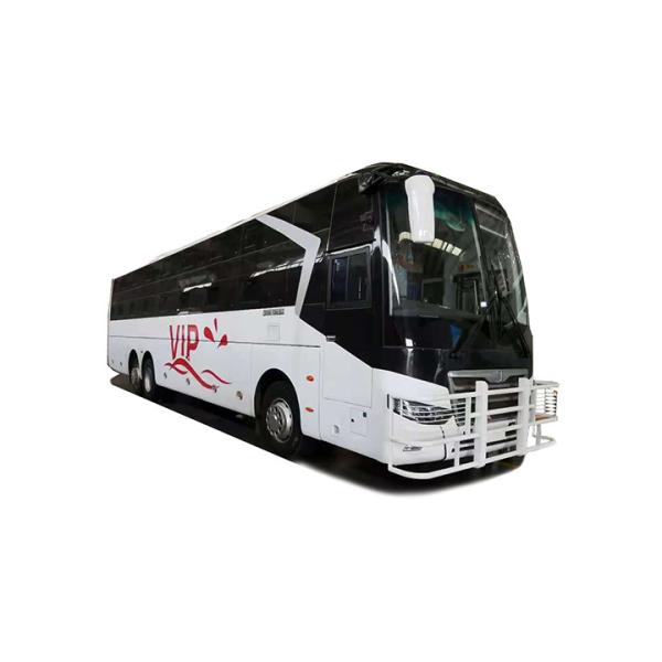 LCK6125C Zhongtong Autobus d'occasion 38 places Couleur blanche Autocars