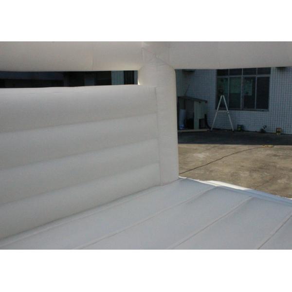 Safety White Wedding Inflatable Jumping Bouncer House For Couples