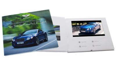 ODM / OEM TFT LCD Digital Greeting Cards For Fair Display , Video Booklets