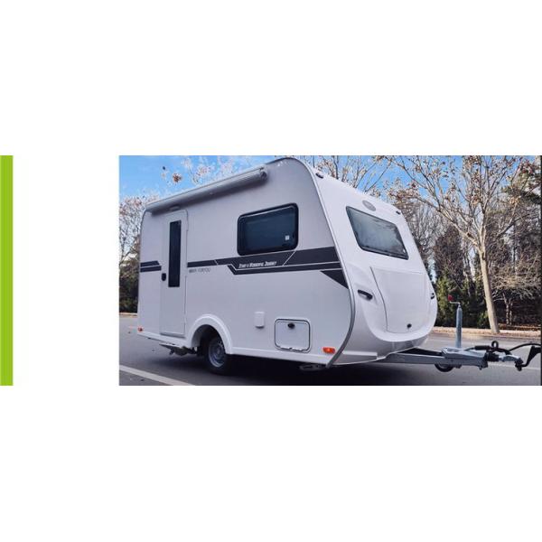 Трейлер каравана трейлера туриста трейлера ROHS перемещения каравана шасси AL KO располагаясь лагерем