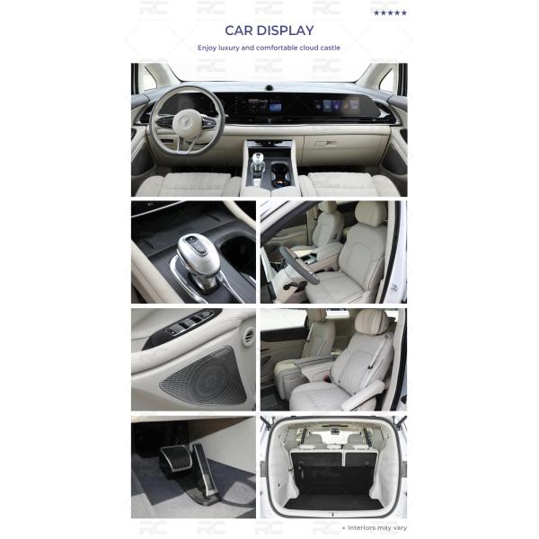 Extended Range 1231km Voyah Dreamer PHEV MPV Chinese EV Car 0-100km/H 5.9s