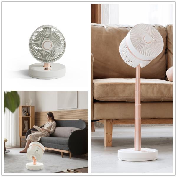 Положение пола DC 5V электрическое дует портативный осциллируя вентилятор воздуха 10000mAh обеспечивая циркуляцию