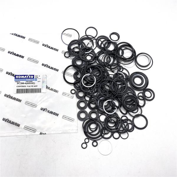PC200-6 Rubber O Ring Seals 723-47-12200 For 6D102 Excavator Control Valve