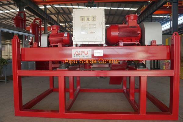 Tungsten Carbide Tail Drilling Mud Decanter Centrifuge For 5 Micron Separation