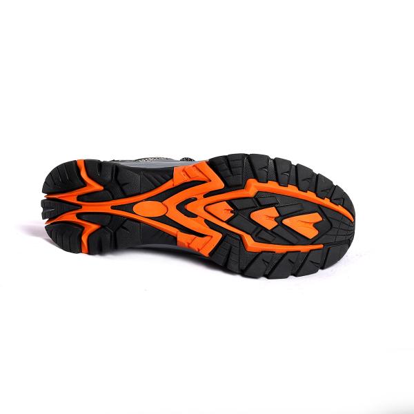 Leather Safety Work Boots With Steel Toe And Steel Plate - LCSS-001