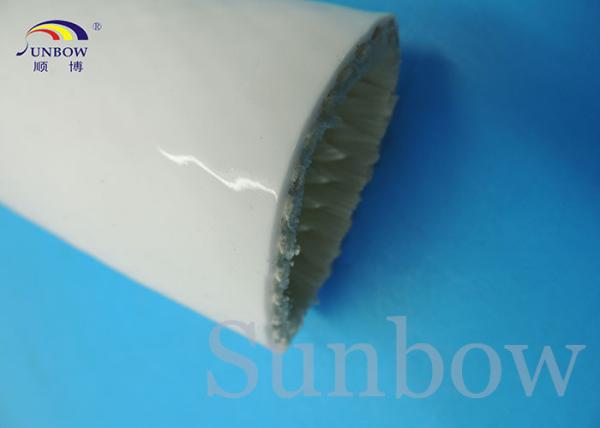Flame Retardant Fireproof Sleeve Fireproof fiberglass sleeving coated silicone rubber