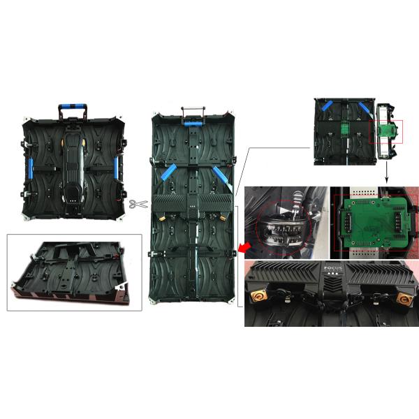 Стена дисплея СИД ХД полного цвета проката П3 крытая 3.91мм установила 2 лет гарантии