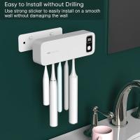 Casque automatique de brosse à dents UV avec batterie de 2000 Mah