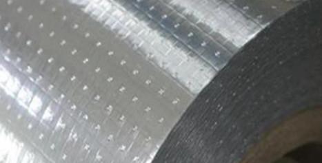 Perforated Heat Insulation Radiant Barrier Foil Double Side For Insulation